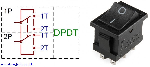 "מפסק DPDT"