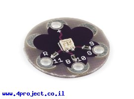 תמונה של מוצר לד RGB ל-LilyPad - גרסה קודמת