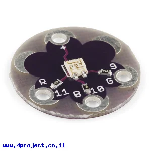 לד RGB ל-LilyPad - גרסה קודמת