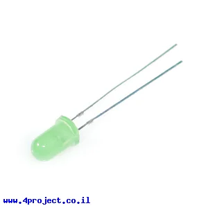 לד 5 מ"מ בסיסי - ירוק