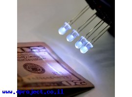 תמונה של מוצר לד 5 מ"מ אולטרה-סגול (UV)