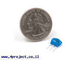 תמונה של מוצר רזונטור קרמי 4MHz