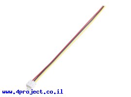 תמונה של מוצר מחבר JST-PH 3-pin עם חוטים
