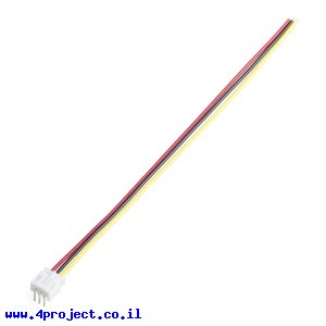 מחבר JST-PH 3-pin עם חוטים