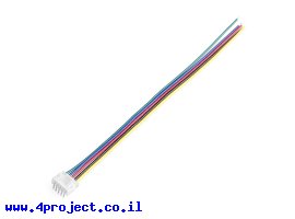 תמונה של מוצר מחבר JST 5-pin עם חוטים