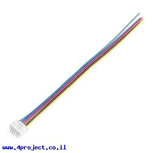 מחבר JST 5-pin עם חוטים