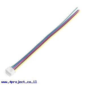 מחבר JST 5-pin עם חוטים