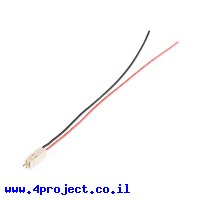 מחבר Molex 2-pin עם חוטים