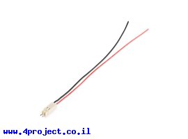 תמונה של מוצר מחבר Molex 2-pin עם חוטים