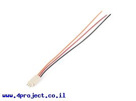 תמונה של מוצר מחבר Molex 3-pin עם חוטים