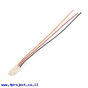 מחבר Molex 3-pin עם חוטים