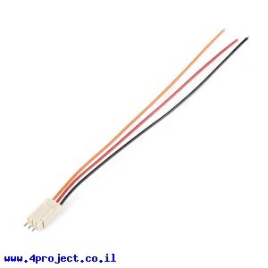 מחבר Molex 3-pin עם חוטים