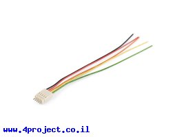 תמונה של מוצר מחבר Molex 5-pin עם חוטים