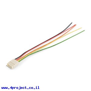 מחבר Molex 5-pin עם חוטים