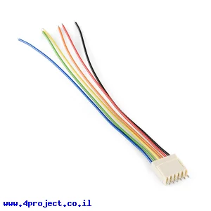 מחבר Molex 6-pin עם חוטים
