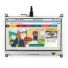 מסך מגע LCD 7" 1024x600, ממשק HDMI, ממשק מגע SPI