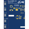 מסך מגע LCD 7" 1024x600, ממשק HDMI, ממשק מגע SPI