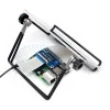 מסך LCD 7" IPS 1024x600, ממשק RPi, ללא מנגנון מגע