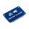 מסך LCD 7" IPS 1024x600, ממשק RPi, ללא מנגנון מגע