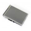מסך מגע LCD IPS 3.5" 480x320, ממשק HDMI, ממשק מגע RPi