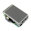 מסך מגע LCD IPS 3.5" 480x320, ממשק HDMI, ממשק מגע RPi