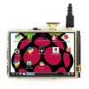 מסך מגע LCD IPS 3.5" 480x320, ממשק HDMI, ממשק מגע RPi