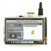 מסך מגע LCD IPS 3.5" 480x320, ממשק HDMI, ממשק מגע RPi