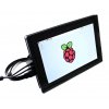 מסך קיבולי LCD 10.1" IPS 1280x800, מסגרת, ממשק HDMI, מגע USB