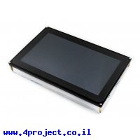מסך קיבולי LCD 10.1" 1024x600, מסגרת, ממשק HDMI, VGA, AV