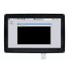מסך קיבולי LCD 10.1" 1024x600, מסגרת, ממשק HDMI, VGA, AV