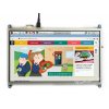 מסך מגע LCD 10.1" 1024x600, ממשק HDMI, ממשק מגע RPi