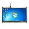 מסך מגע LCD 10.1" 1024x600, ממשק HDMI, ממשק מגע RPi