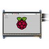 מסך קיבולי LCD 7" 800x480, מסגרת, ממשק HDMI, מגע USB