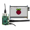 מסך קיבולי LCD 7" 800x480, מסגרת, ממשק HDMI, מגע USB