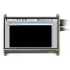 מסך קיבולי LCD 7" 800x480, מסגרת, ממשק HDMI, מגע USB