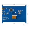 מסך קיבולי LCD 7" IPS 1024x600, ממשק HDMI, מגע USB