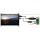 מסך קיבולי LCD 7" IPS 1024x600, ממשק HDMI, מגע USB