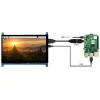מסך קיבולי LCD 7" IPS 1024x600, ממשק HDMI, מגע USB