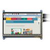 מסך קיבולי LCD 7" 800x480, ממשק HDMI, מגע USB
