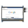 מסך קיבולי LCD 7" 800x480, ממשק HDMI, מגע USB