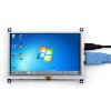 מסך מגע LCD 5" 800x480, ממשק HDMI, מגע USB