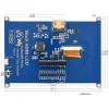 מסך מגע LCD 5" 800x480, ממשק HDMI, ממשק מגע RPi
