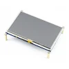 מסך מגע LCD 5" 800x480, ממשק HDMI, ממשק מגע RPi