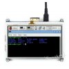 מסך מגע LCD 4.3" 480x272, ממשק HDMI, ממשק מגע RPi