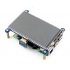 מסך מגע LCD IPS 4" 800x480, ממשק HDMI, ממשק מגע RPi