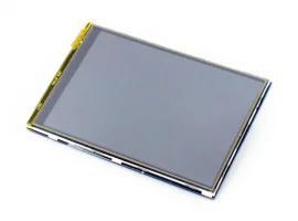 תמונה של מוצר מסך מגע LCD IPS 3.5" 480x320, ממשק RPi