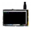 מסך מגע LCD IPS 3.5" 480x320, ממשק RPi