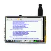 מסך מגע LCD 3.5" 480x320, ממשק RPi