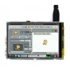מסך מגע LCD 3.5" 480x320, ממשק RPi