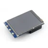 מסך מגע LCD 3.2" 320x240, ממשק RPi